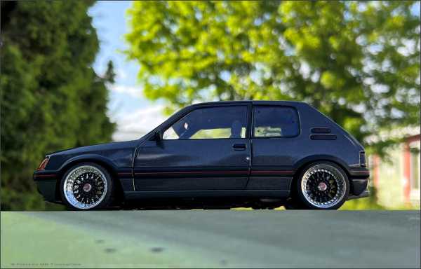1:18 Peugeot 205 GTI - BBS RS Alufelgen - inkl.OVP